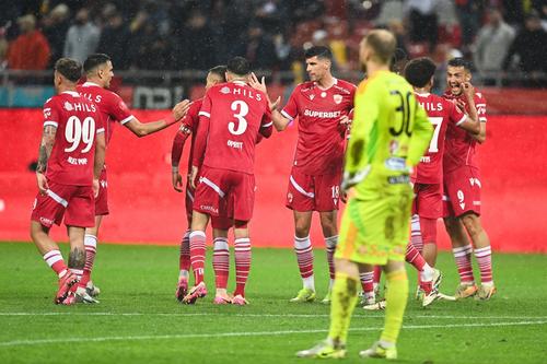 Cătălin Cîrjan a fost căpitan în Dinamo - U Cluj, după ieșirea lui Patriche/ foto: Eduard Vînătoru (GSP)