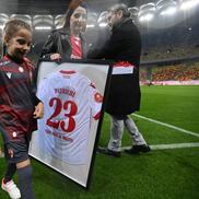 Momente speciale pentru Răzvan Patriche, la ultimul meci la Dinamo/ foto: Eduard Vînătoru