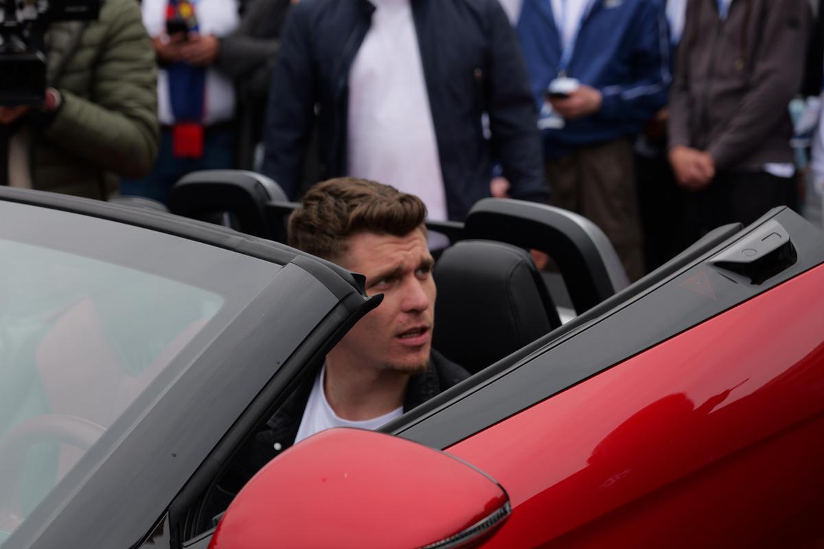 Ștefan Târnovanu, spoiler din interiorul echipei înaintea sărbătorii de titlu. Foto: Andrei Furnigă (GSP)