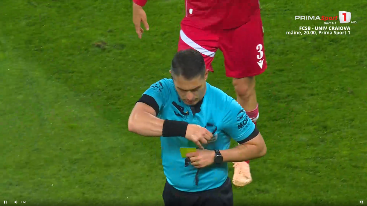 Alex Chipciu, gesturi uluitoare în Dinamo - U Cluj » S-a tăvălit în fața lui Istvan Kovacs, apoi a fost eliminat