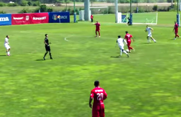 Final în CS Dinamo - Șelimbăr, baraj pentru menținerea în Liga 2 » Golul din minutul 90+4 a dat peste cap calculele gazdelor