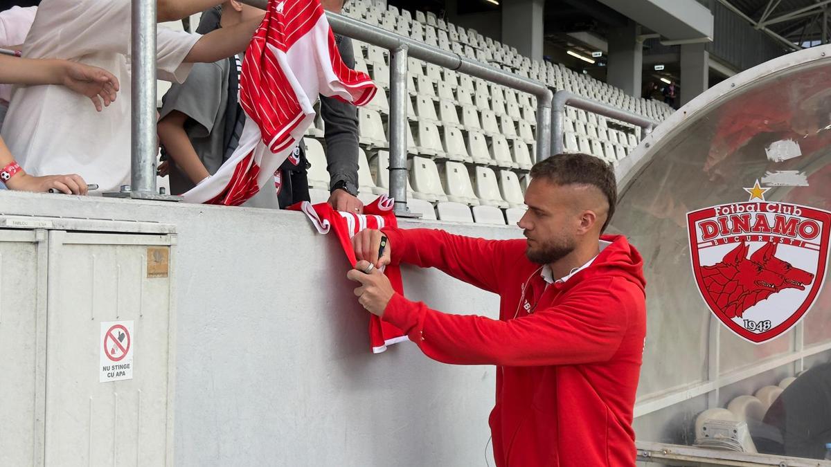 Dinamo - CFR Cluj, imagini înainte de meci