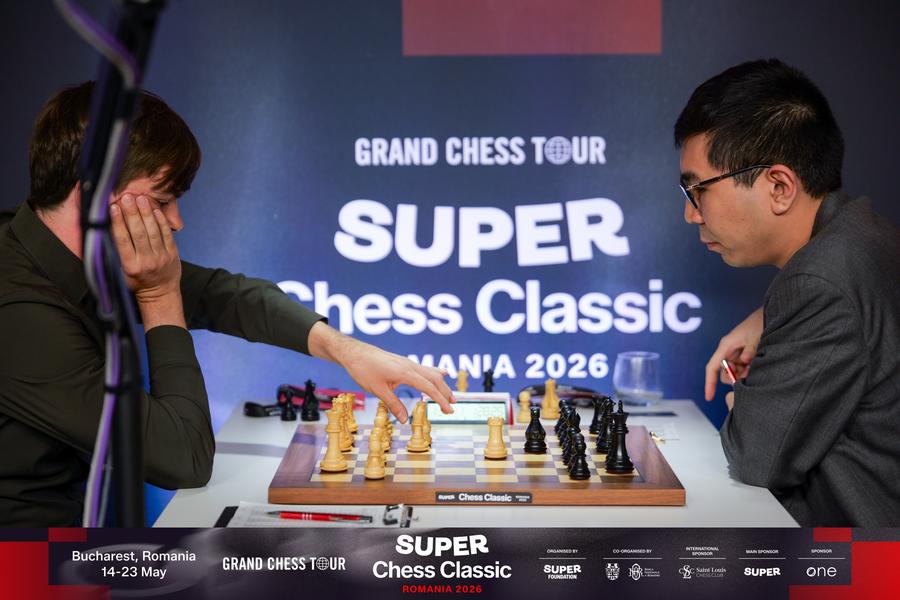 Primele victorii la Super Chess Classic România 2026: Praggnanandhaa, Keymer și Vachier-Lagrave conduc după runda a II-a