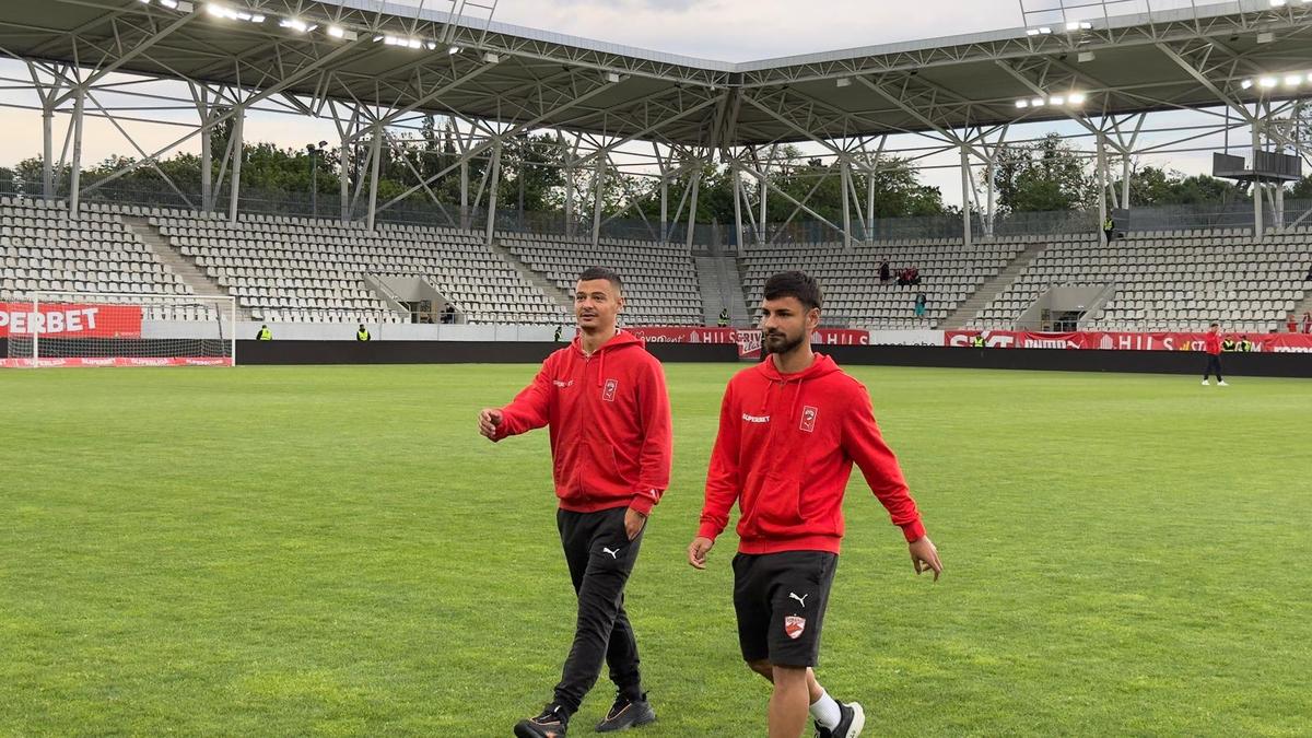Dinamo - CFR Cluj, imagini înainte de meci
