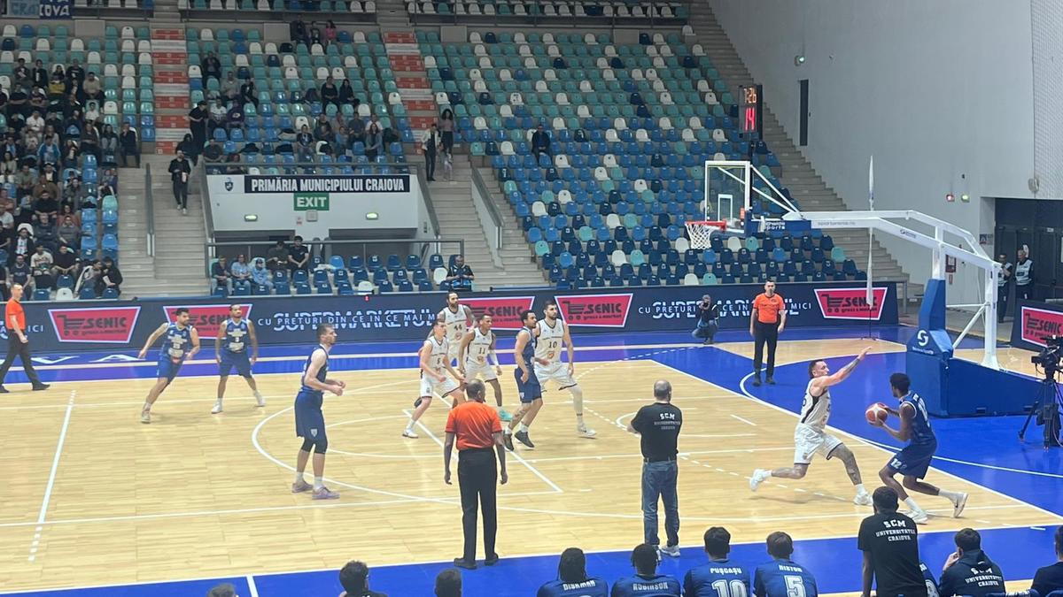 SCM U Craiova - U-BT Cluj-Napoca, meciul 2 al semifinalei Ligii Naționale