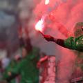 Un suporter al lui Wolfsburg astăzi, la meciul cu St. Pauli // foto: Guliver/gettyimages