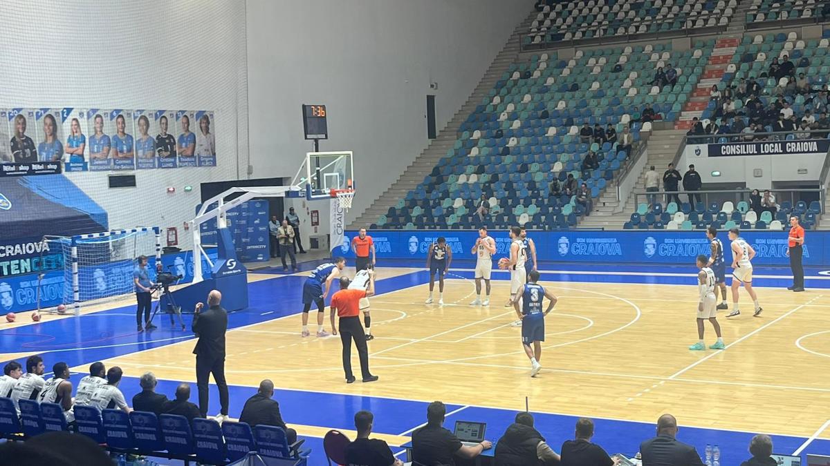 SCM U Craiova - U-BT Cluj-Napoca, meciul 2 al semifinalei Ligii Naționale