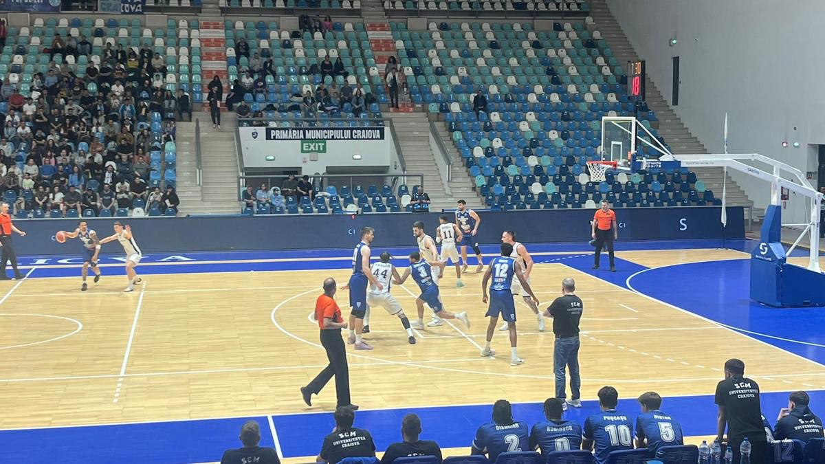 SCM U Craiova - U-BT Cluj-Napoca, meciul 2 al semifinalei Ligii Naționale