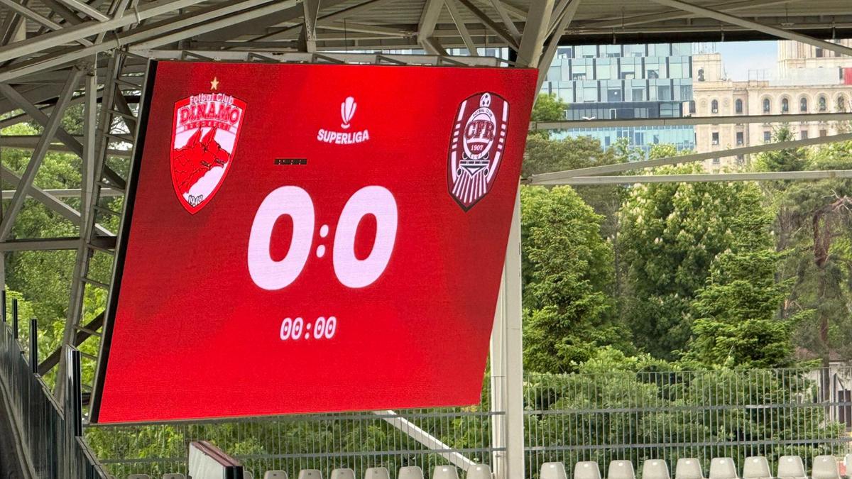 5 detalii de la Dinamo - CFR Cluj: ultrașii au continuat protestul împotriva siglei + Ce s-a întâmplat înainte de meci