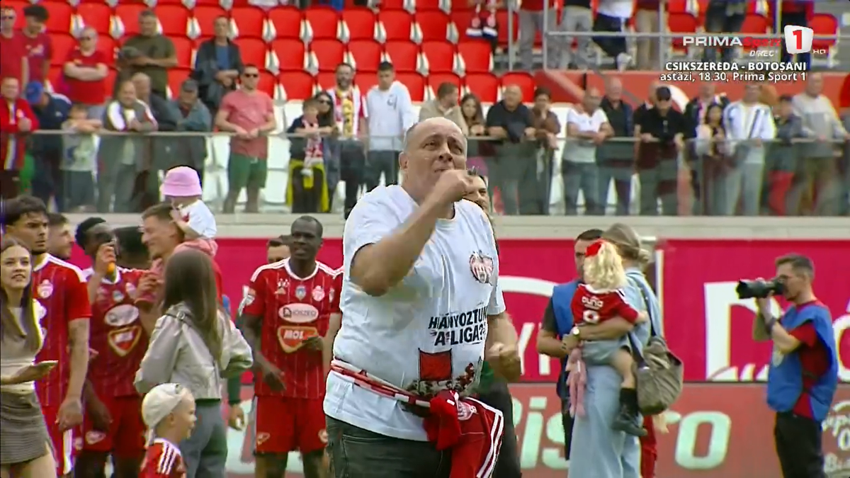 Laszlo Dioszegi, show pe teren după ce Sepsi a revenit în Superligă