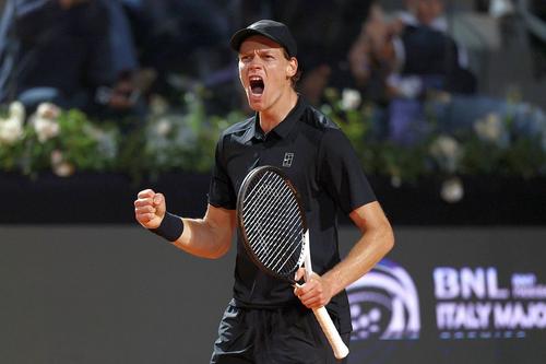 La reluare, Jannik Sinner a desăvârșit victoria cu Daniil Medvedev // foto: Guliver/gettyimages