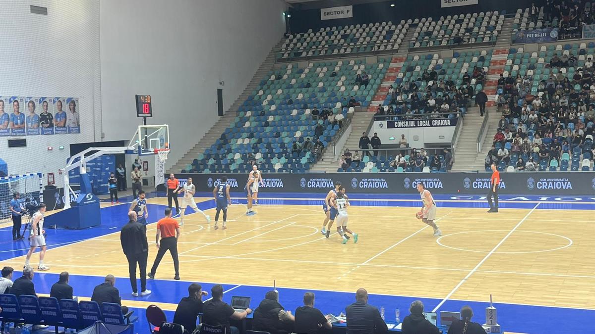 SCM U Craiova - U-BT Cluj-Napoca, meciul 2 al semifinalei Ligii Naționale