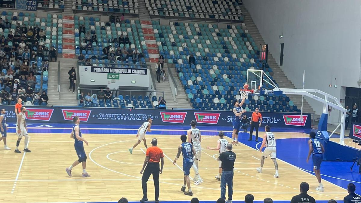 SCM U Craiova - U-BT Cluj-Napoca, meciul 2 al semifinalei Ligii Naționale