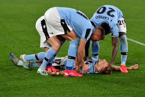 Immobile are o medie de peste un gol pe meci în actuala Serie A, 27 în 26 de jocuri // Sursă foto: Getty