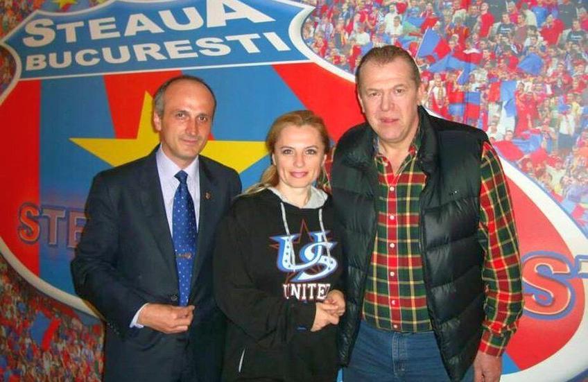 Florin Talpan, alături de Helmuth Duckadam