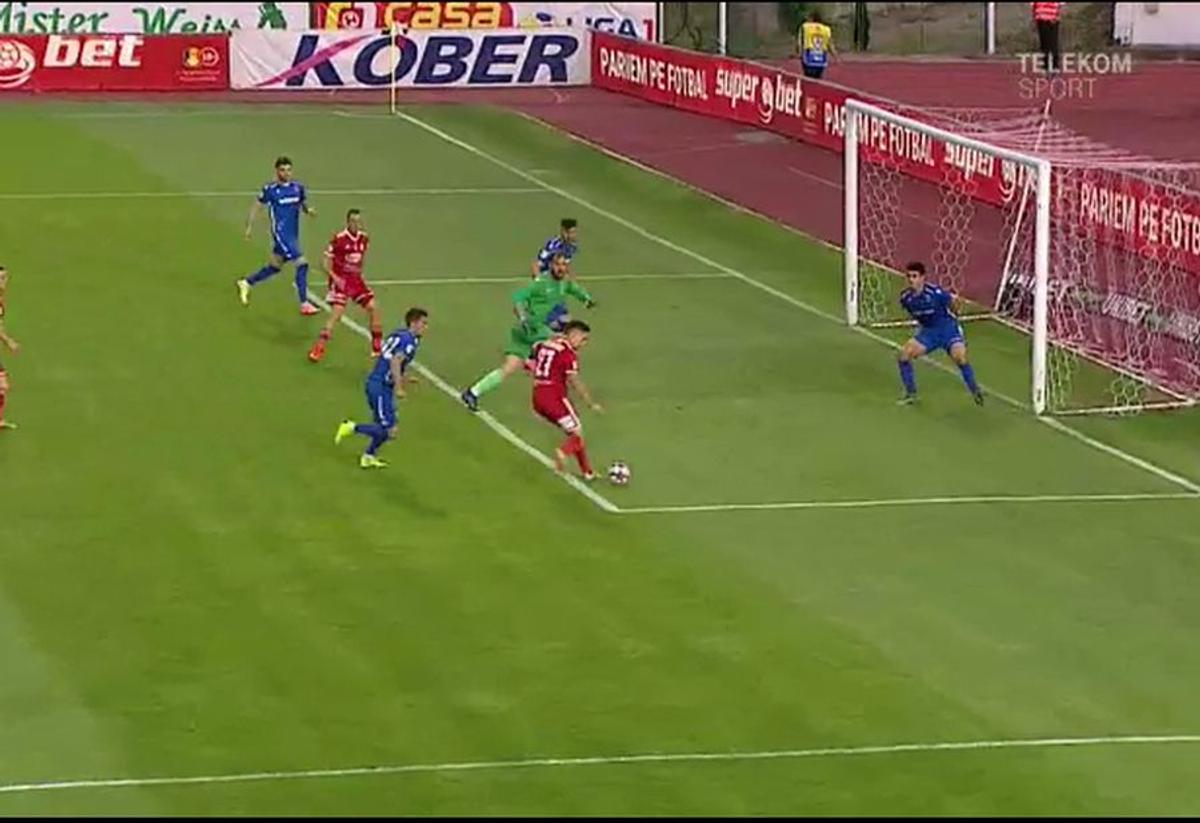 SEPSI - VOLUNTARI. VIDEO Cel mai rapid gol al sezonului a venit după o gafă dublă a lui Valentin Cojocaru!