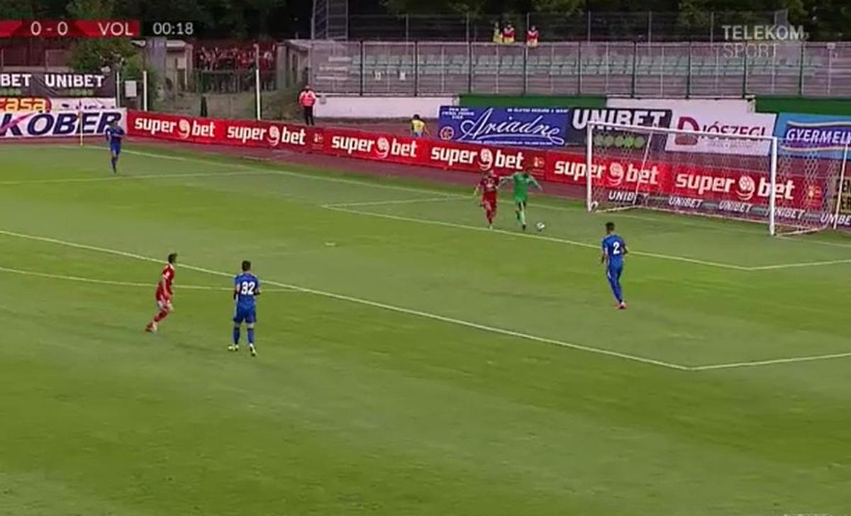 SEPSI - VOLUNTARI. VIDEO Cel mai rapid gol al sezonului a venit după o gafă dublă a lui Valentin Cojocaru!