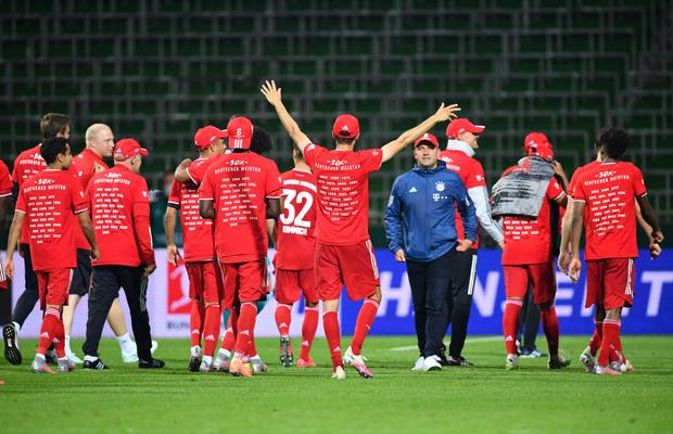 FOTO Bayern Munchen a câștigat al 8-lea titlu consecutiv în Bundesliga!