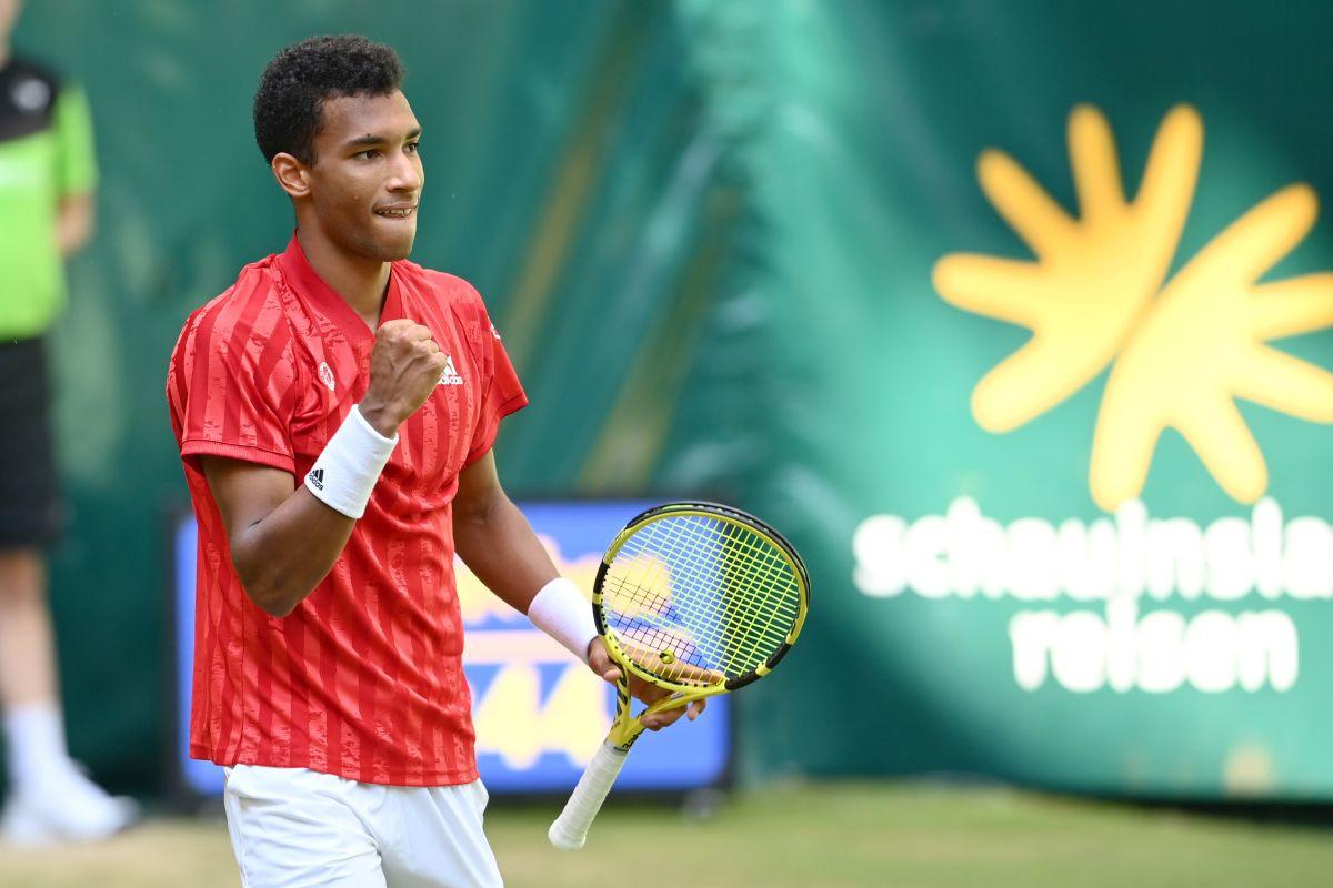 Felix Auger-Aliassime - Roger Federer // Noventi Open, 16.06.2021