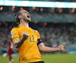 Gareth Bale, euforic după Turcia - Țara Galilor // foto: Guliver/gettyimages