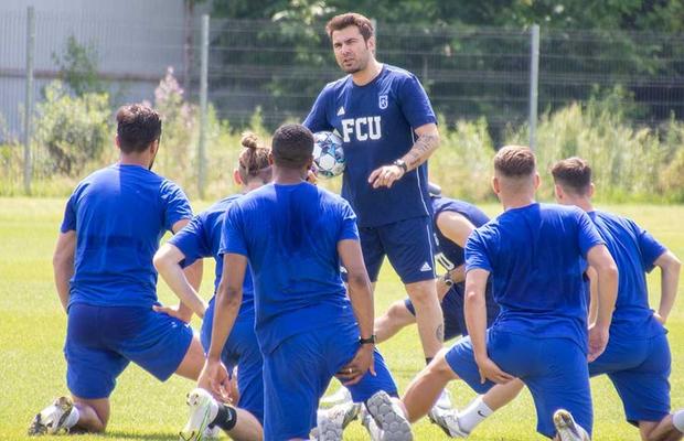 Prima imagine cu Mutu în alb-albastru » Oltenii au perfectat 4 amicale în stagiul din Slovenia