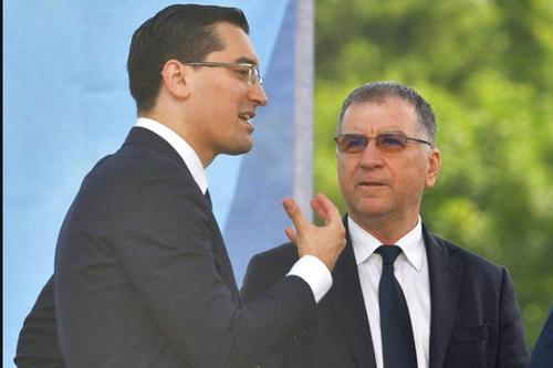 Răzvan Burleanu și Valeriu Arăgseală/ Sursă foto: Facebook