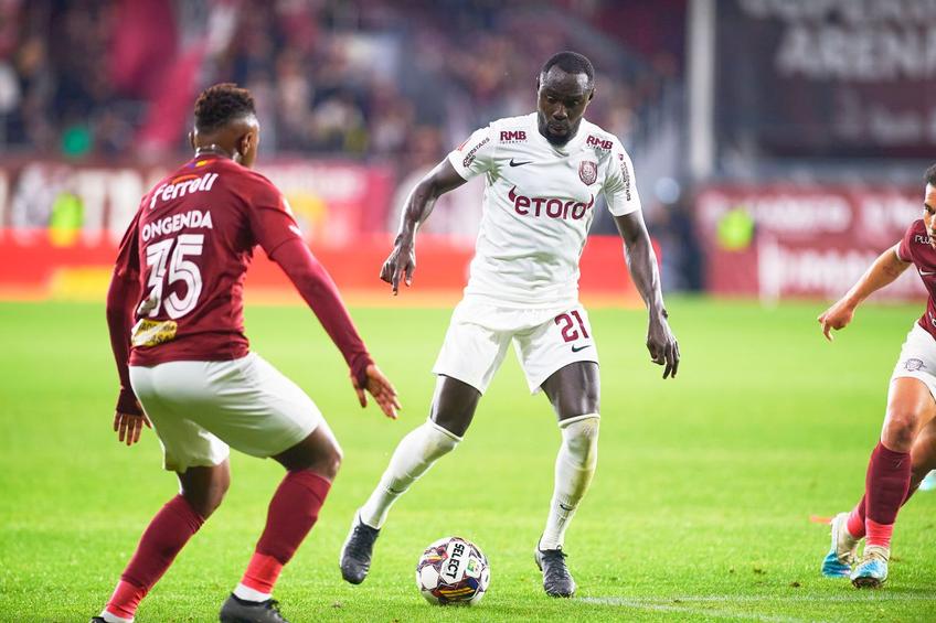 Hervin Ongenda, stânga, foto: GSP