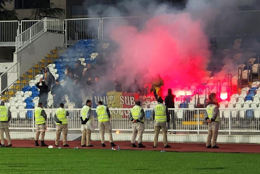 Ultrașii din UST, în Kosovo / foto: Raed Krishan (GSP)