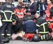 Incident major la Hamburg! A încercat să atace fanii cu un topor și a fost împușcat de Poliție. FOTO. Bild