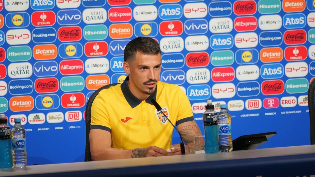 Nicolae Stanciu și Edi Iordănescu, conferință oficială înainte de România - Ucraina