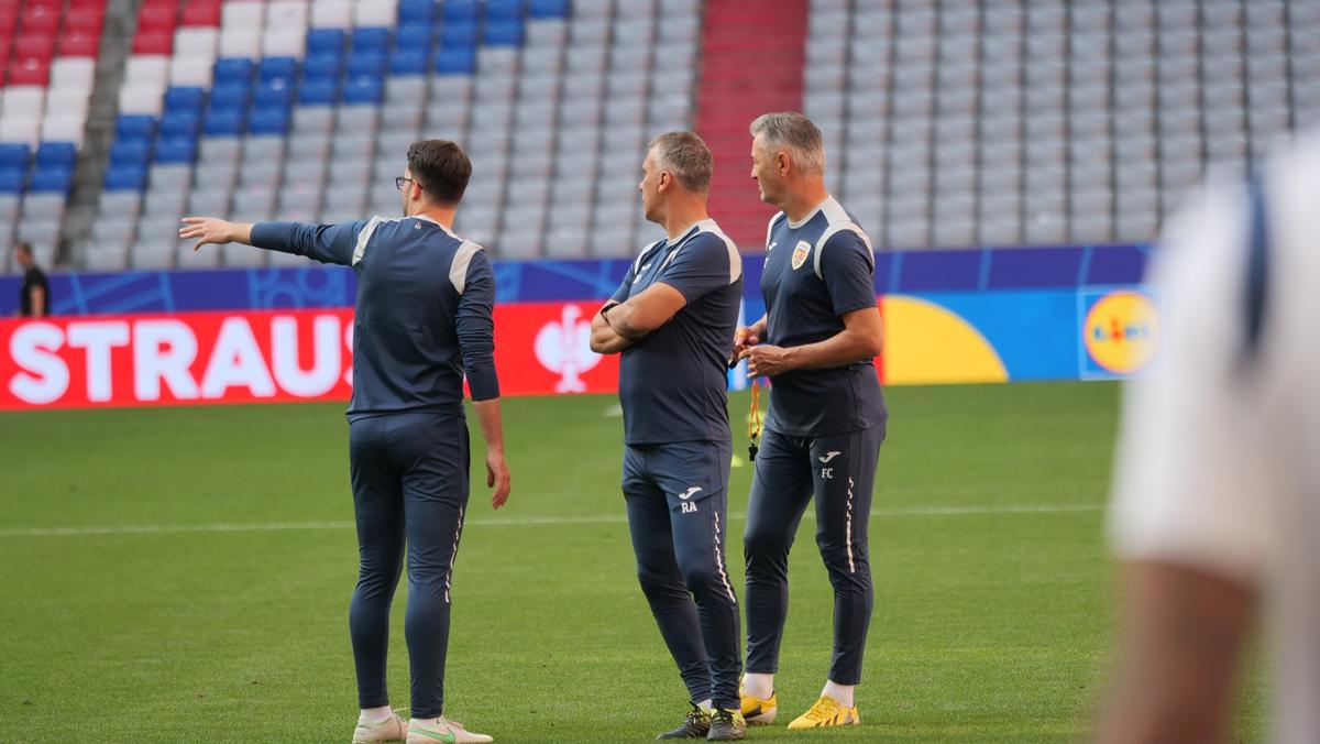 Antrenamentul echipei naționale înaintea meciului cu Ucraina, de la Euro 2024