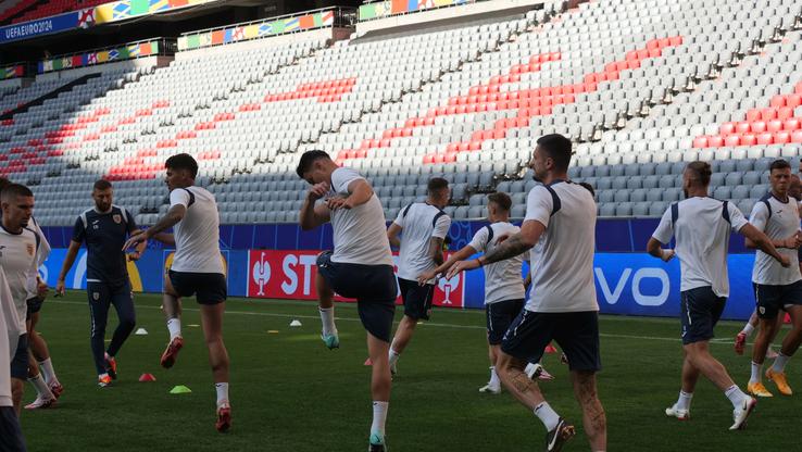 Antrenamentul echipei naționale înaintea meciului cu Ucraina, de la Euro 2024 FOTO: Andrei Crăițoiu (GSP)