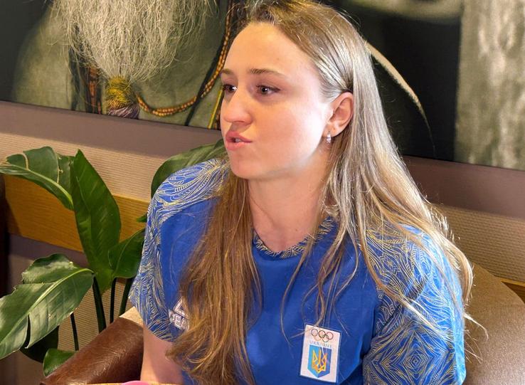Anastasia Melnychuk, ucraineanca din naționala de polo a României / FOTO: Andrei Furnigă (GSP)