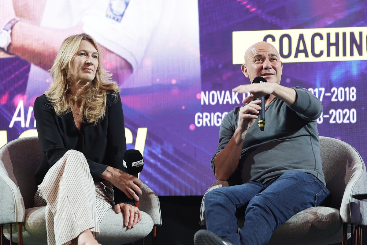 Îndemnul emoționant al lui Andre Agassi pentru părinți pe scena Sports Festival din Cluj + Cum a început povestea de dragoste cu Steffi Graf: „De la insistența mea”