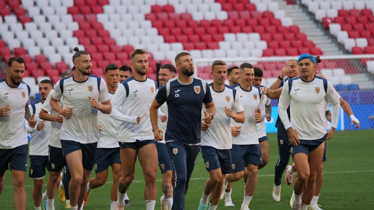 Antrenamentul echipei naționale înaintea meciului cu Ucraina, de la Euro 2024