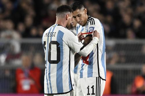 Lionel Messi și Angel Di Maria / Foto: Imago Images