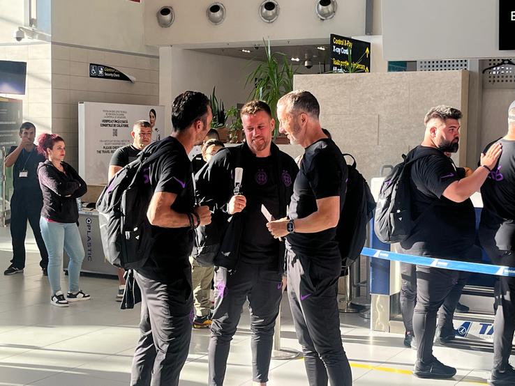 FCSB a plecat în cantonamentul din Olanda / Foto: Andrei Petrescu