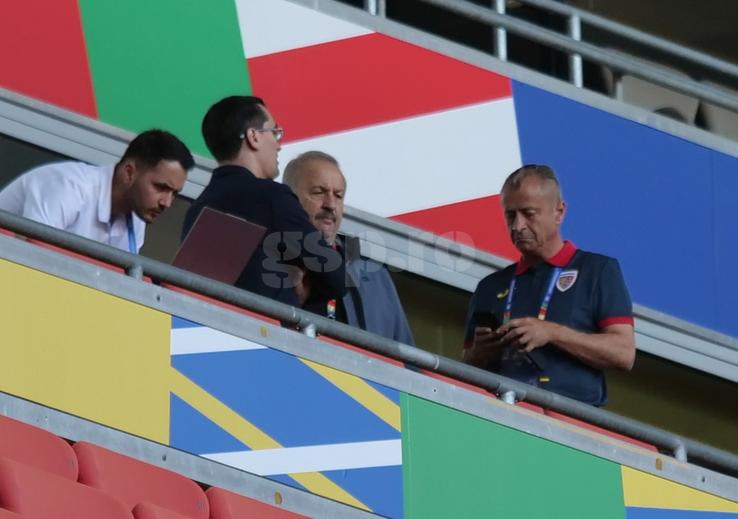 Vasile Dîncu, prezent în Germania alături de Răzvan Burleanu FOTO Andrei Crăițoiu (GSP)