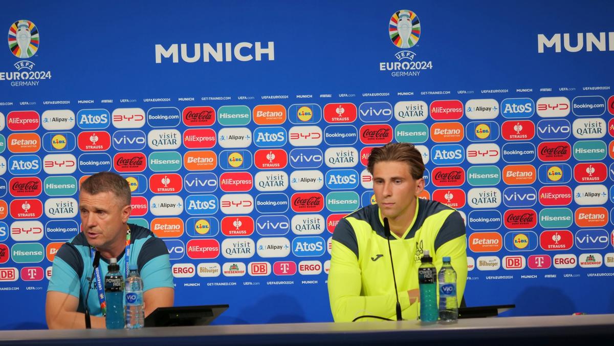 Conferință de presă Ucraina, înaintea meciului cu România, de la EURO 2024