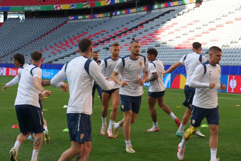 Antrenamentul echipei naționale înaintea meciului cu Ucraina, de la Euro 2024 FOTO: Andrei Crăițoiu (GSP)