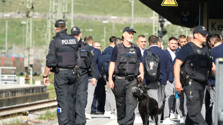 „Tricolorii” au plecat spre Munchen / Foto: GSP