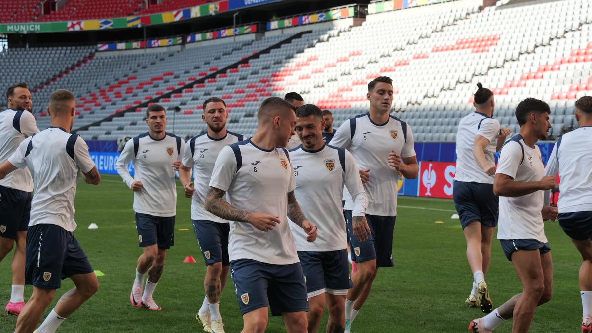 Antrenamentul echipei naționale înaintea meciului cu Ucraina, de la Euro 2024