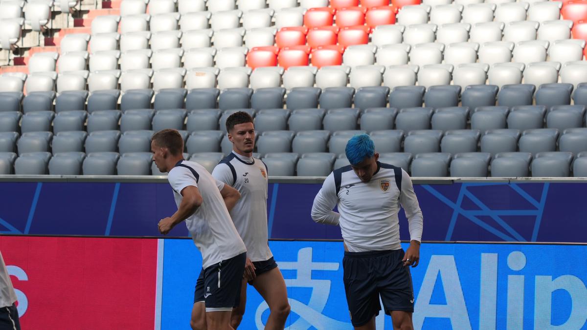 Antrenamentul echipei naționale înaintea meciului cu Ucraina, de la Euro 2024