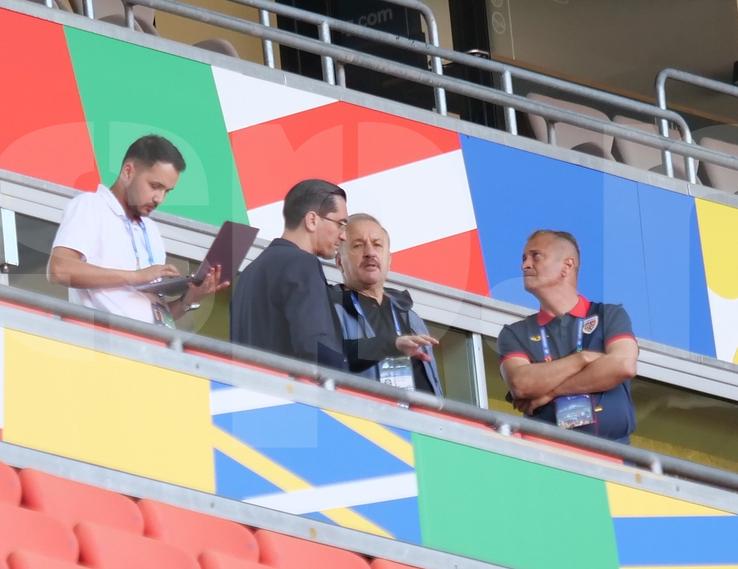 Vasile Dîncu, prezent în Germania alături de Răzvan Burleanu FOTO Andrei Crăițoiu (GSP)