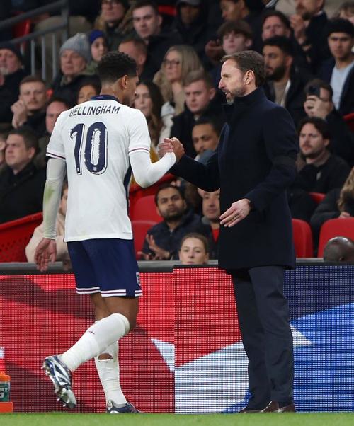 Jude Bellingham și Gareth Southgate Foto: Imago Images