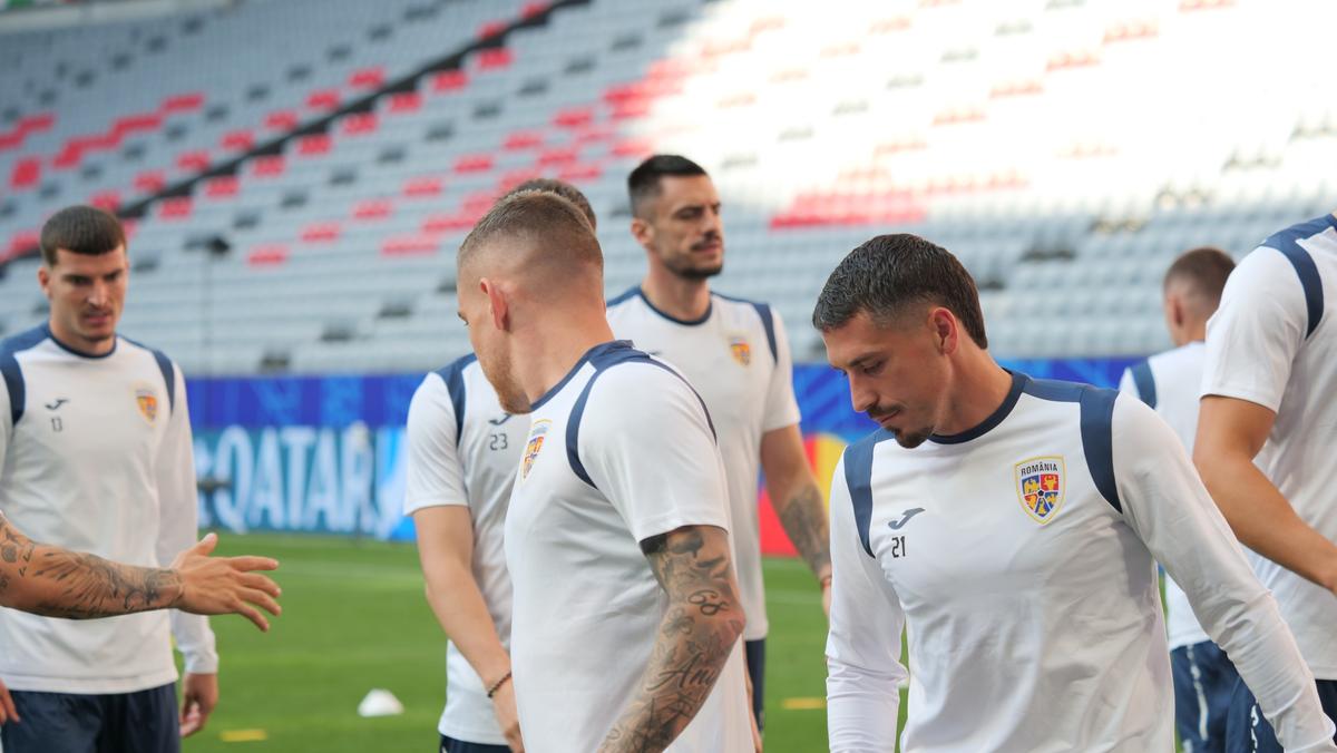 Antrenamentul echipei naționale înaintea meciului cu Ucraina, de la Euro 2024
