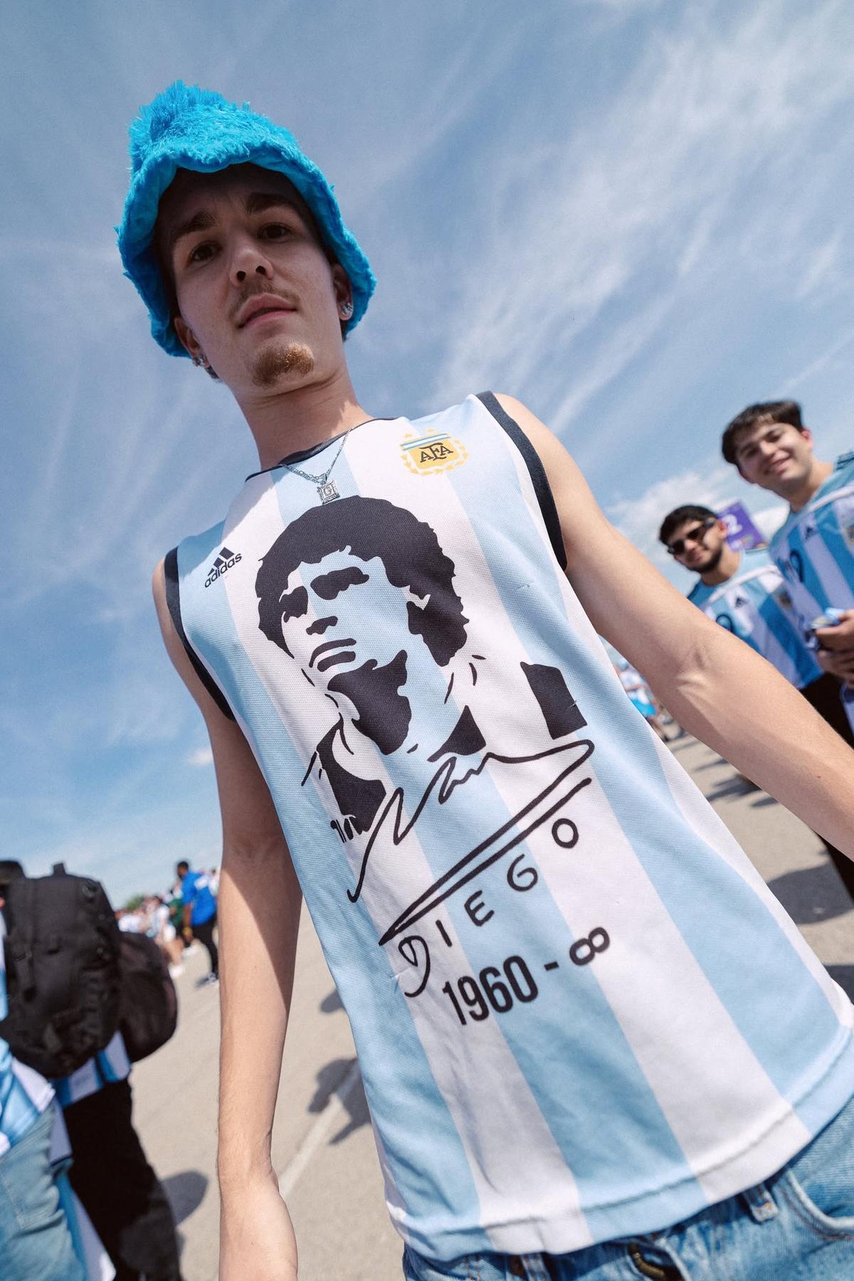 Imagini înainte de Argentina - Algeria