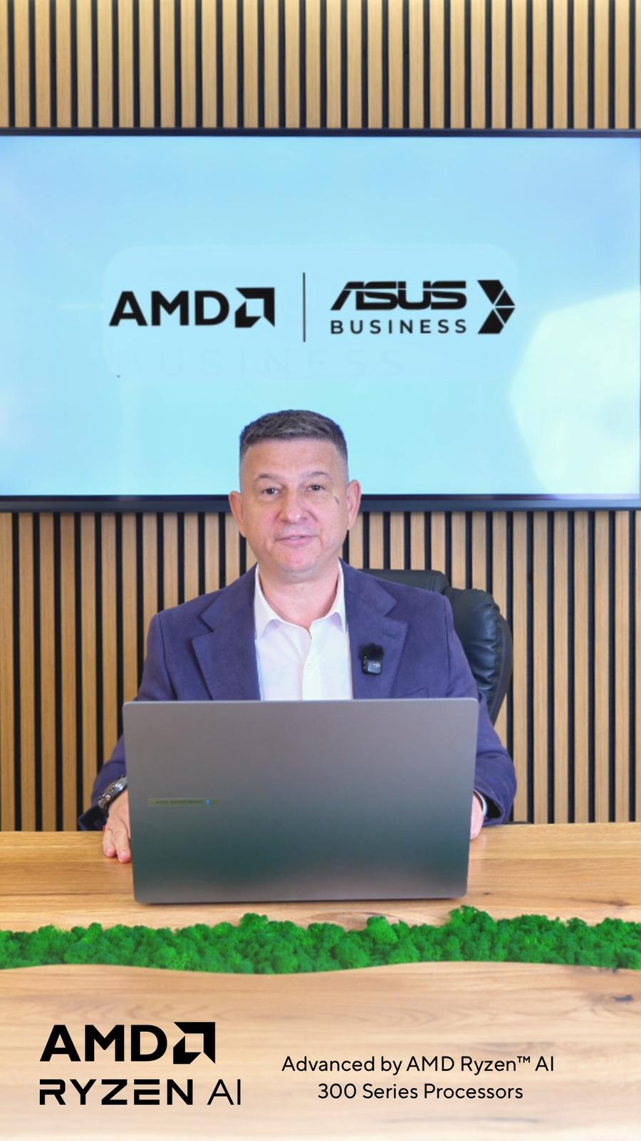 ASUS ExpertBook P3 (PM3606) cu procesor AMD Ryzen AI 7 350: un instrument de lucru construit pentru afacerile agile de astăzi
