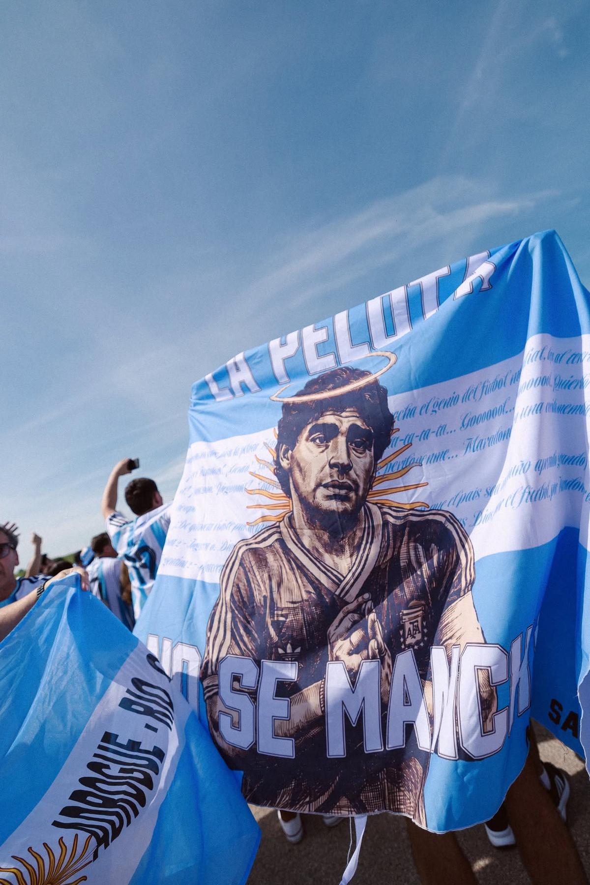 Imagini înainte de Argentina - Algeria