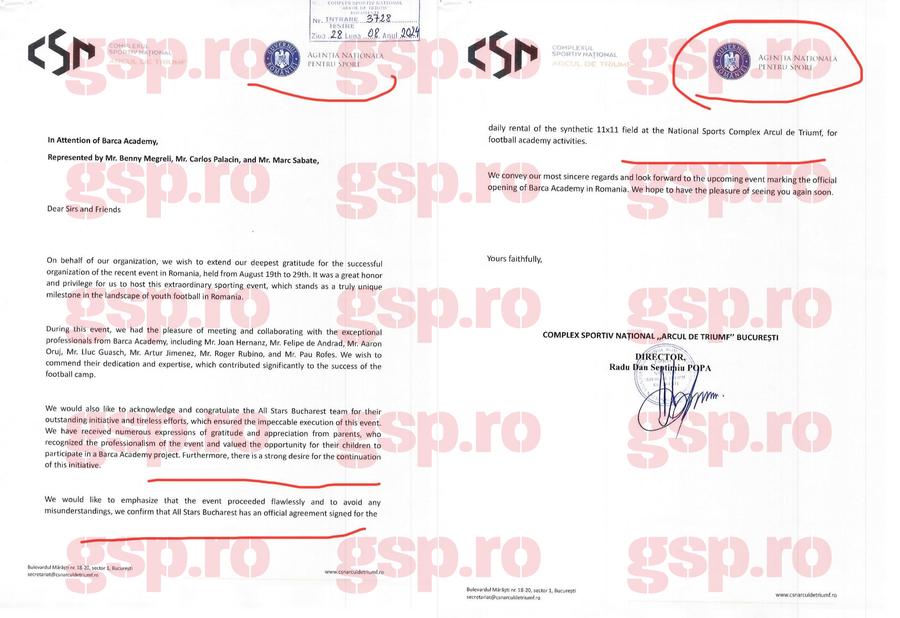 Barca Academy România, afacere de stat: șeful ANS, Bogdan Matei, și ex-premierul Marcel Ciolacu, „nașii” proiectului + Iată cât a costat avionul cu care a venit Joan Laporta la București!